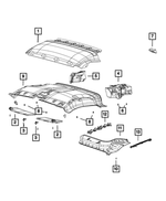 6509791AA - Interior Trim: Installation Rivnut for Mopar Image