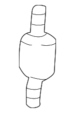 11421436982 - Engine: Filter Housing Rubber Mount for BMW: 540i, 740i, 740iL, 750iL Image