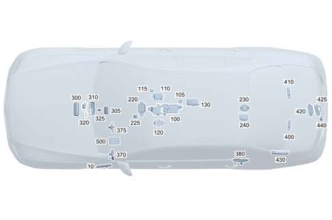 Antenna, Antenna Amplifier and Wiringharnesses for 2024 Mercedes-Benz GLE63 AMG S #0