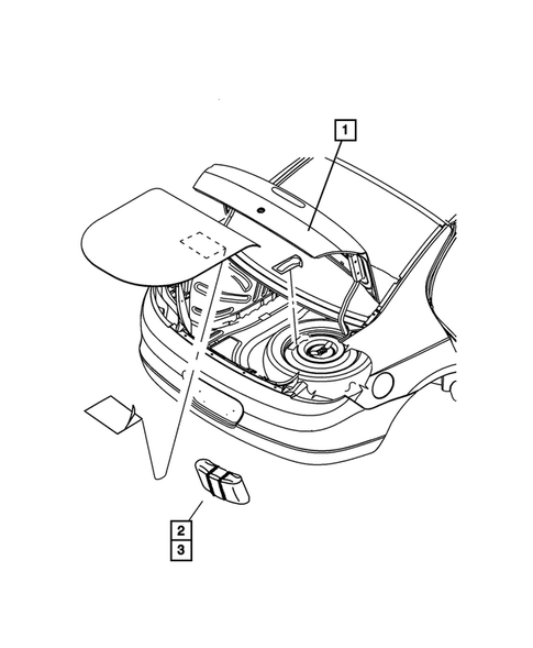Trunk for 2005 Dodge Neon #0