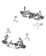 1BP02327AA - Electrical: Anti-lock Brakes Sensor, Bproauto, Front Left for Dodge: Durango | Jeep: Grand Cherokee, Grand Cherokee WK Image