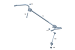 243320840064 - : Torsion Bar Linkage for Mercedes-Benz Image