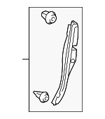 6771153010B1 - Body: Trim Cover for Lexus: IS250, IS350 Image