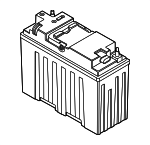 61215B3F325 - Electrical: Battery for BMW Image