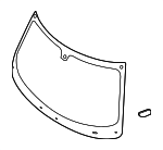 68081630AI - : Windshield for Chrysler: 300 | Dodge: Charger Image