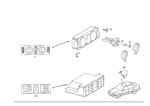2108303185 - Heating and Ventilation: Operating Unit for Mercedes-Benz Image