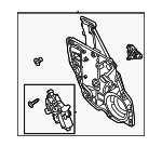 LJ7Z7827001B - Body: Regulator Assembly for Lincoln: Corsair Image