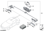 54377355824 - Sliding Roof / Folding Top: Drive, Locking Mechanism for BMW: 428i, 428iX, 430i, 430iX, 435i, 435iX, 440i, 440iX, M4, Z4 28i, Z4 35i, Z4 35is Image image