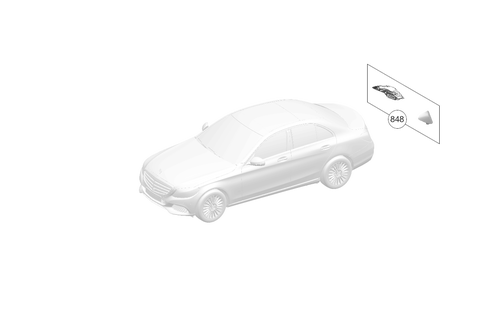 Lamp Unit for 2018 Mercedes-Benz C350e #0