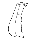 8J7881805BR25D - Body: Seat Back Cover for Audi: TT Quattro, TTS Quattro Image