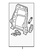 8J8881515B - : Seat Back Frame for Audi Image