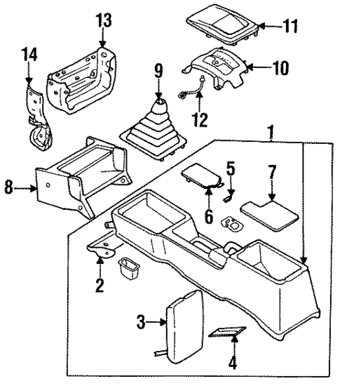 Center for 1987 Nissan Maxima #0