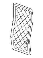 970553675008E0 - Body: Console Mat for Porsche: Panamera Image