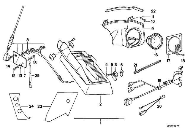 65142304526 - : Body Nut - St4.2-3 for BMW-Motorrad Image