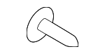 80017743 - Body: Door Trim Panel Screw for Volvo Image