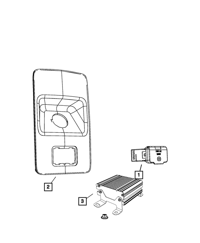 5026278AB - Electrical: Power Inverter Module for Mopar Image