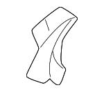 55362022AA - Body: Hinge Pillar Reinforcement for Dodge: Dakota, Durango | Ram: Dakota Image