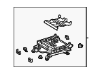 7111006140 - Body: Seat Adjust Assembly for Toyota: Camry Image