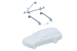 2068901500 - Roof Carrier Systems: Basic Carrier for Mercedes-Benz Image
