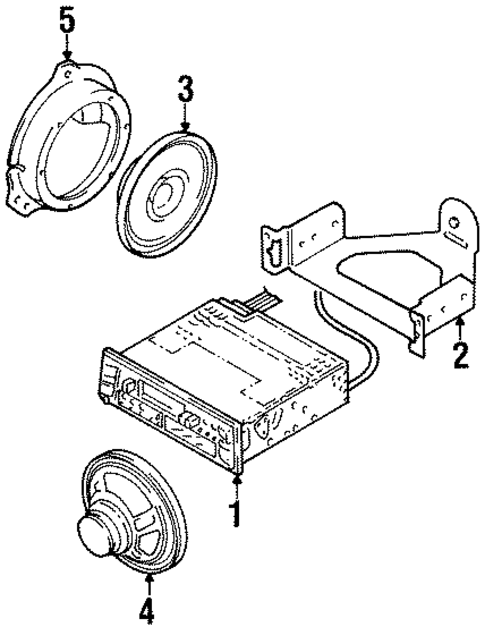 Sound System for 1997 Suzuki X-90 #0