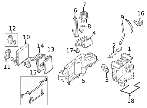 Blower Motor & Fan for 2013 Mercedes-Benz E 63 AMG&reg; #0