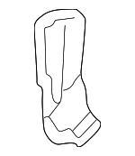 19115P72000 - : Expansion Tank Bracket for Acura Image