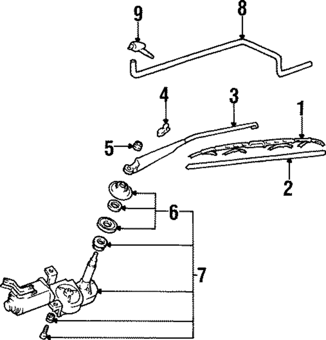 9872122000 - : Pivot Assembly for Hyundai Image