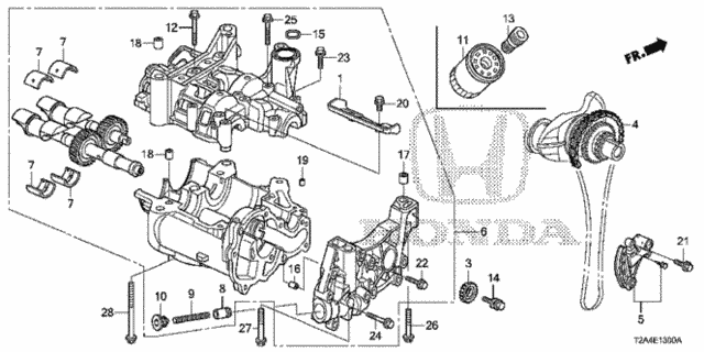 Oil Pump (L4) for 2016 Honda Accord #0