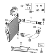 55056902AE - Cooling: Charge Air Cooler for Dodge: Ram 2500, Ram 3500 | Ram: 2500, 3500 Image