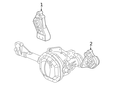 Engine & Trans Mounting for 2004 Dodge Ram 2500 #1