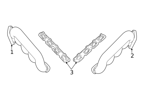 Exhaust Manifold for 2006 Lincoln LS #0