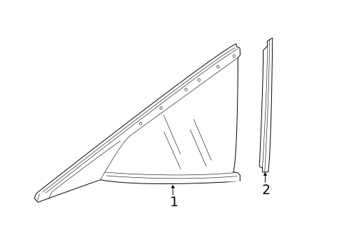 Glass & Hardware for 2021 Honda Clarity #0