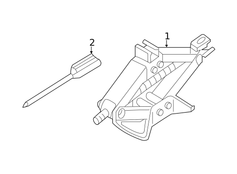 Jack & Components for 2014 Nissan Altima #0