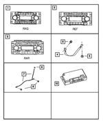 Z5091175AF - Instrument Panel and Radios and Consoles: Am/fm With Cd And Equalizer Radio for Chrysler: 300, Aspen, PT Cruiser | Dodge: Caliber, Charger, Dakota, Durango, Magnum, Ram 1500, Ram 2500, Ram 3500 | Jeep: Commander, Compass, Grand Cherokee, Patriot Image
