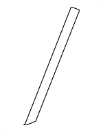 55364169AJ - Body: Side Molding for Mopar Image