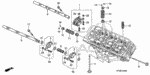 14620R72A02 - Engine: ARM ASSY., IN. ROCKER for Acura Image