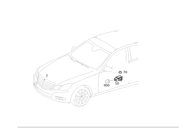 2105404381 - Electrical Equipment and Instruments: Receptacle Housing for Mercedes-Benz Image image