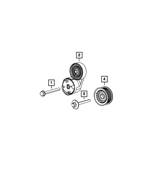 Pulleys and Related Parts for 2018 Chrysler 300 #0