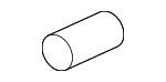 18310SDA305 - : Exhaust Tail Pipe Tip for Honda: Accord, Civic Image