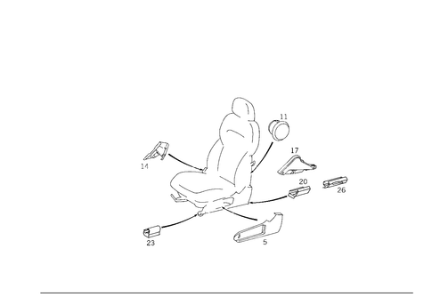 Coverings for 2001 Mercedes-Benz CLK430 #0