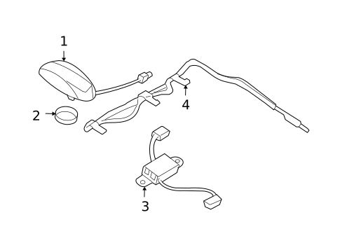Antenna & Radio for 2012 Mazda 6 #0