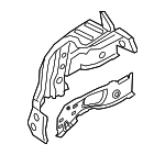 41007402315 - Body: Wheel Housing Side Panel for Mini Image