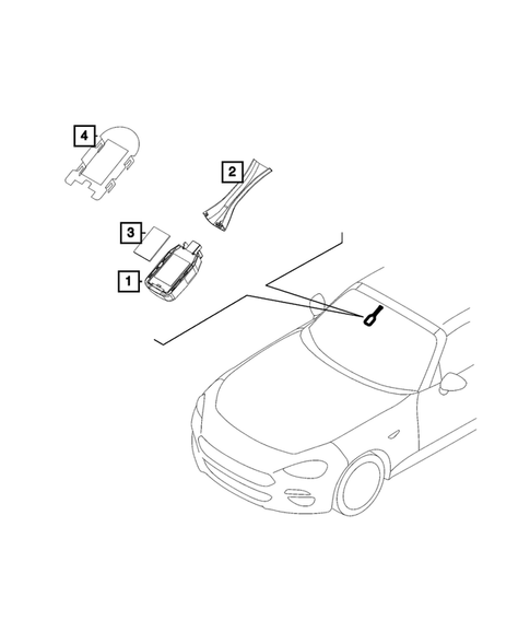 Sensors for 2017 Fiat 124 Spider #14