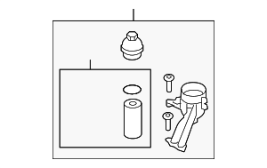 79115401AA - Engine: Oil Filter Housing for Audi Image