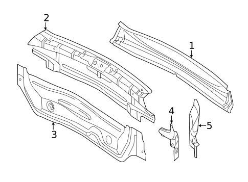 Rear Body for 2009 Audi A4 Quattro #1