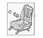 711200E180 - Body: Seat Frame for Toyota Image image