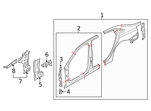 Aperture Panel for 2017 Audi RS3 #0