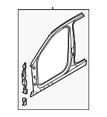8V5809840 - Body: Aperture Panel for Audi Image