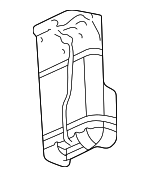 22642642 - Emission System: Shield for Chevrolet: Classic, Malibu | Oldsmobile: Alero, Cutlass | Pontiac: Grand Am Image
