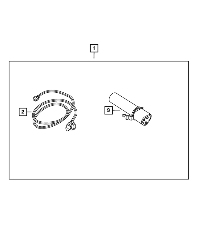 5033279AA - Mopar Accessories - Component Parts: Engine Block Heater Cord for Mopar Image image